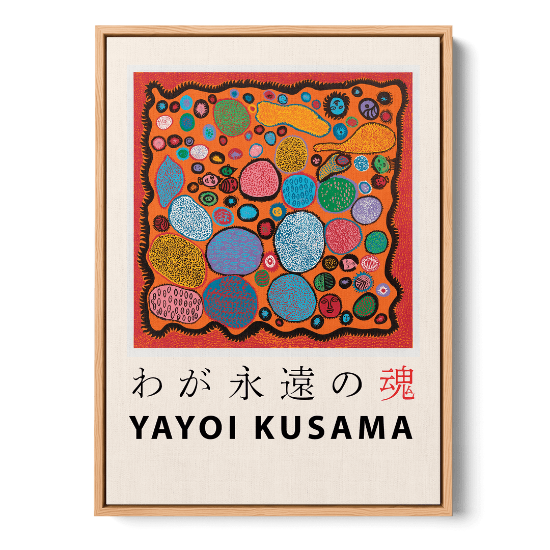 Yayoi Kusama - All The Eternal Love Canvas
