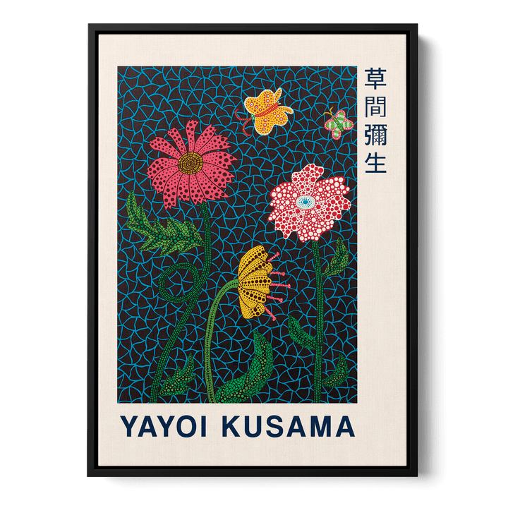 Yayoi Kusama - Flowers Canvas