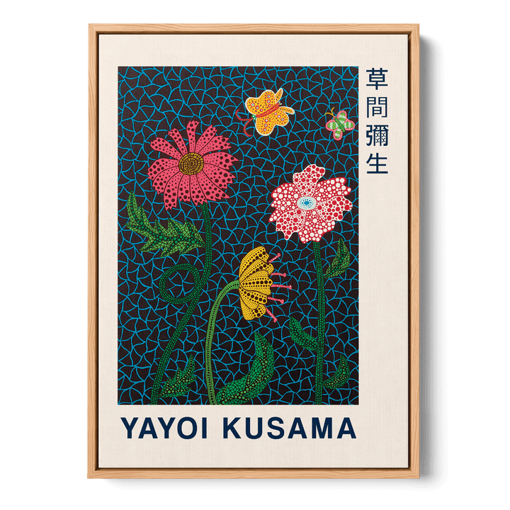 Yayoi Kusama - Flowers Canvas