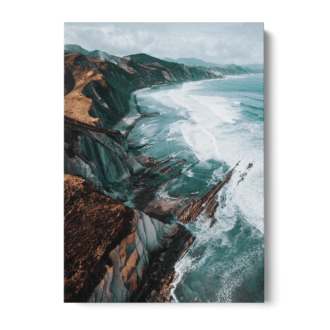 Coast Waves Canvas
