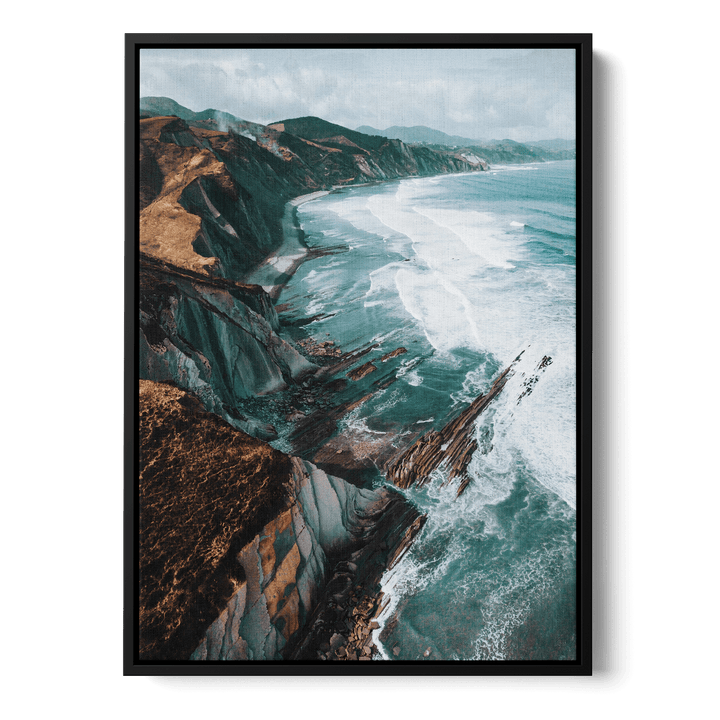 Coast Waves Canvas