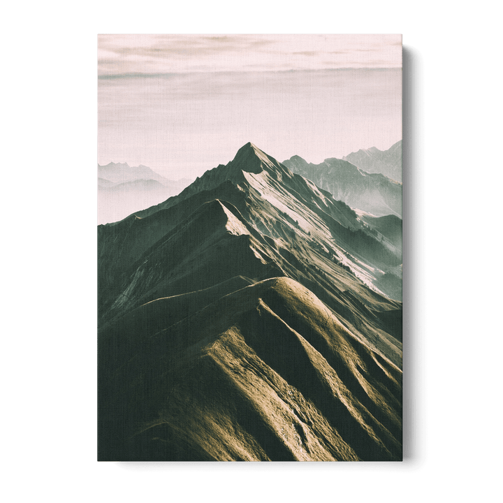Far Up In The Mountains Canvas