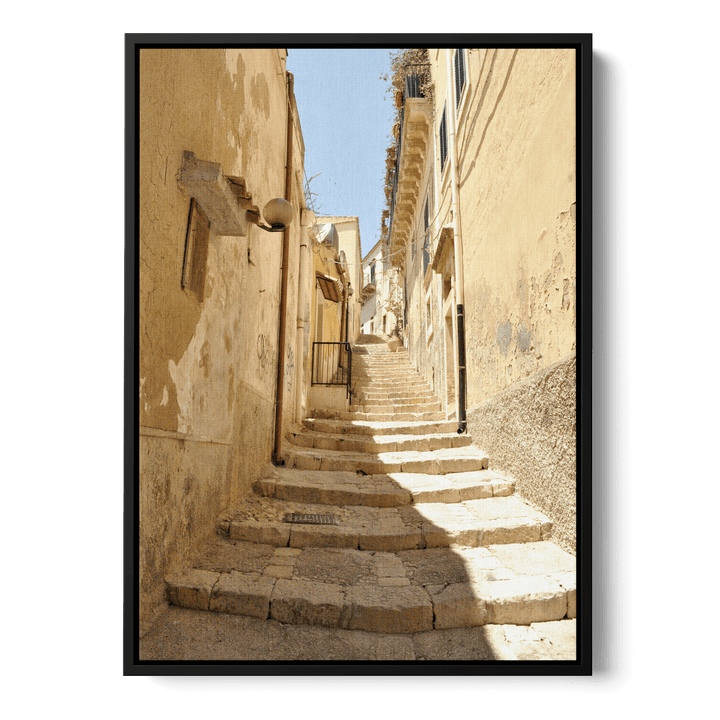 The Narrow Streets Of Italy Canvas