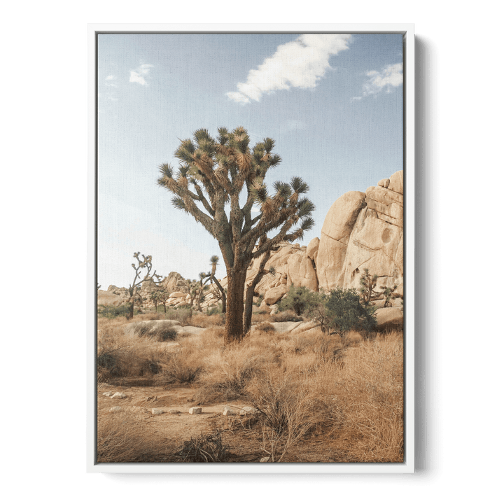 Tree In The Desert Canvas