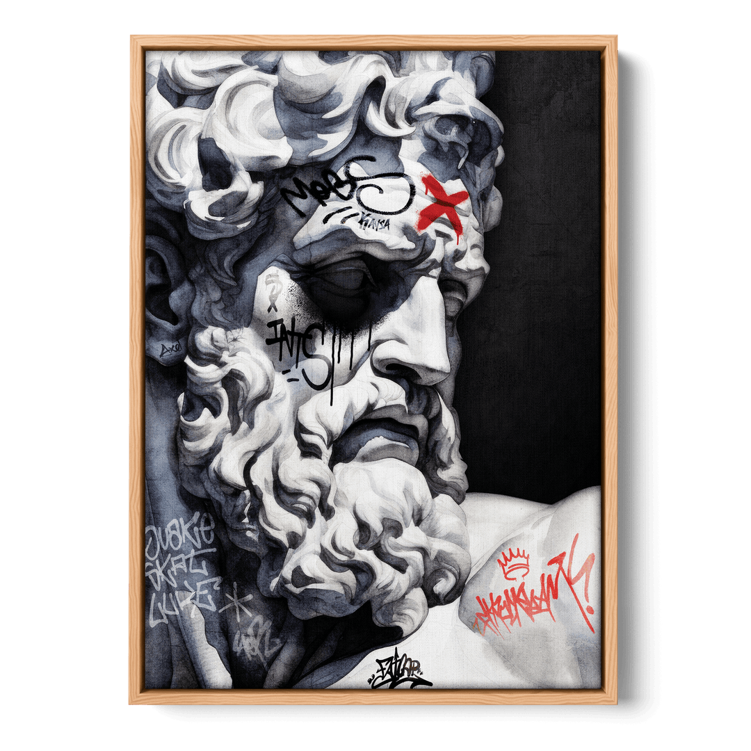Graffiti Sculpture No. 1 Canvas