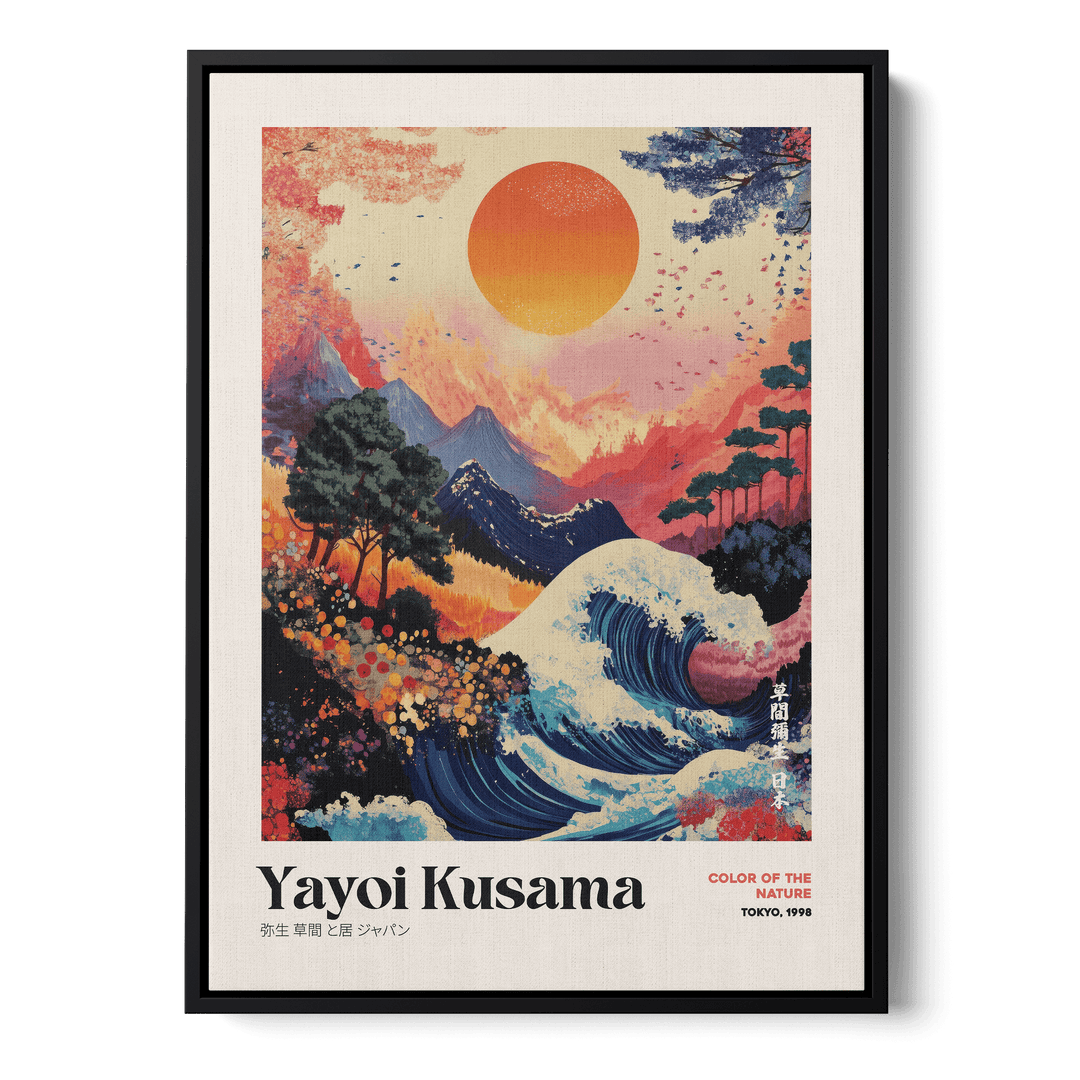 Yayoi Kusama - Color Of The Nature Canvas