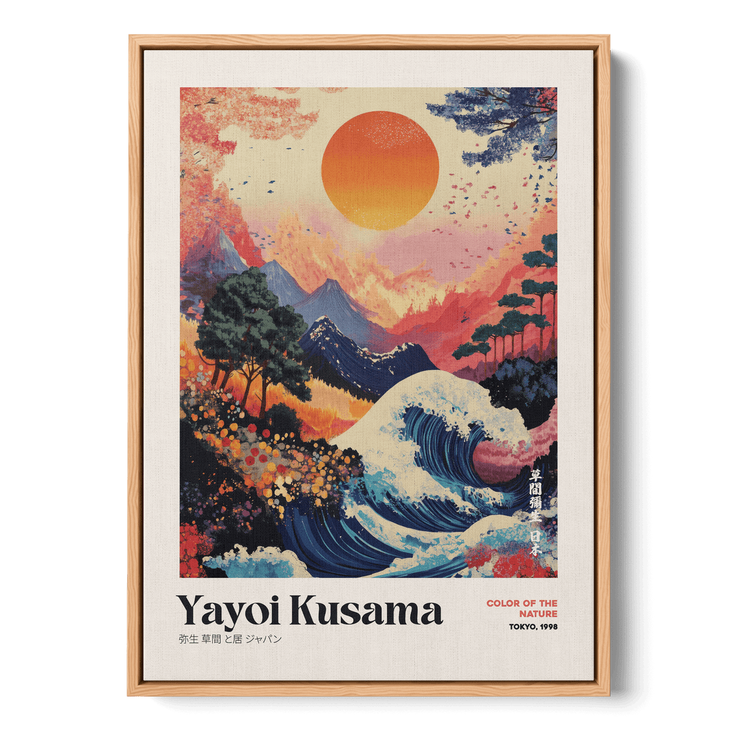 Yayoi Kusama - Color Of The Nature Canvas