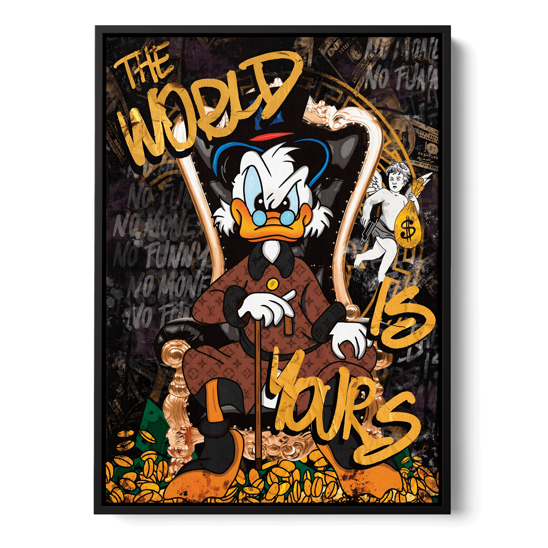 The World Is Yours Canvas