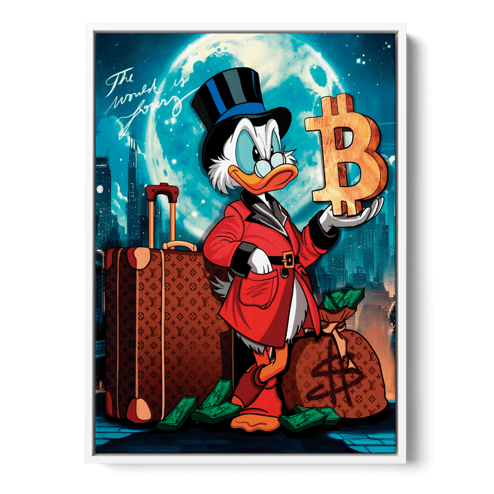 Bitcoin Tycoon Canvas