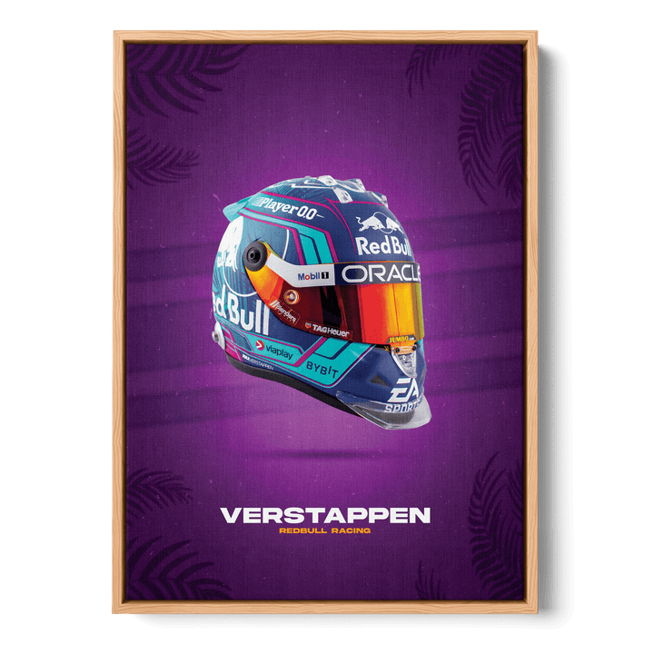 Max Verstappen Formula Icons Canvas