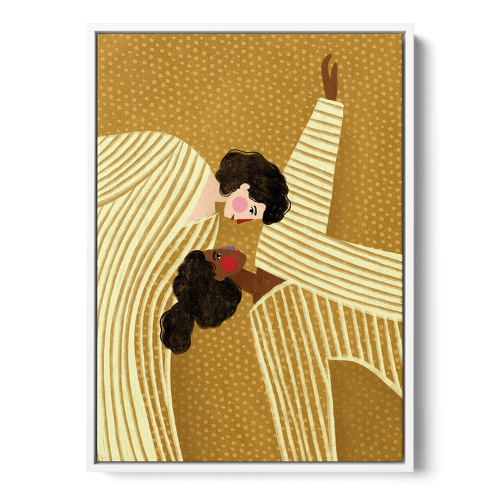 Two Line Women Canvas