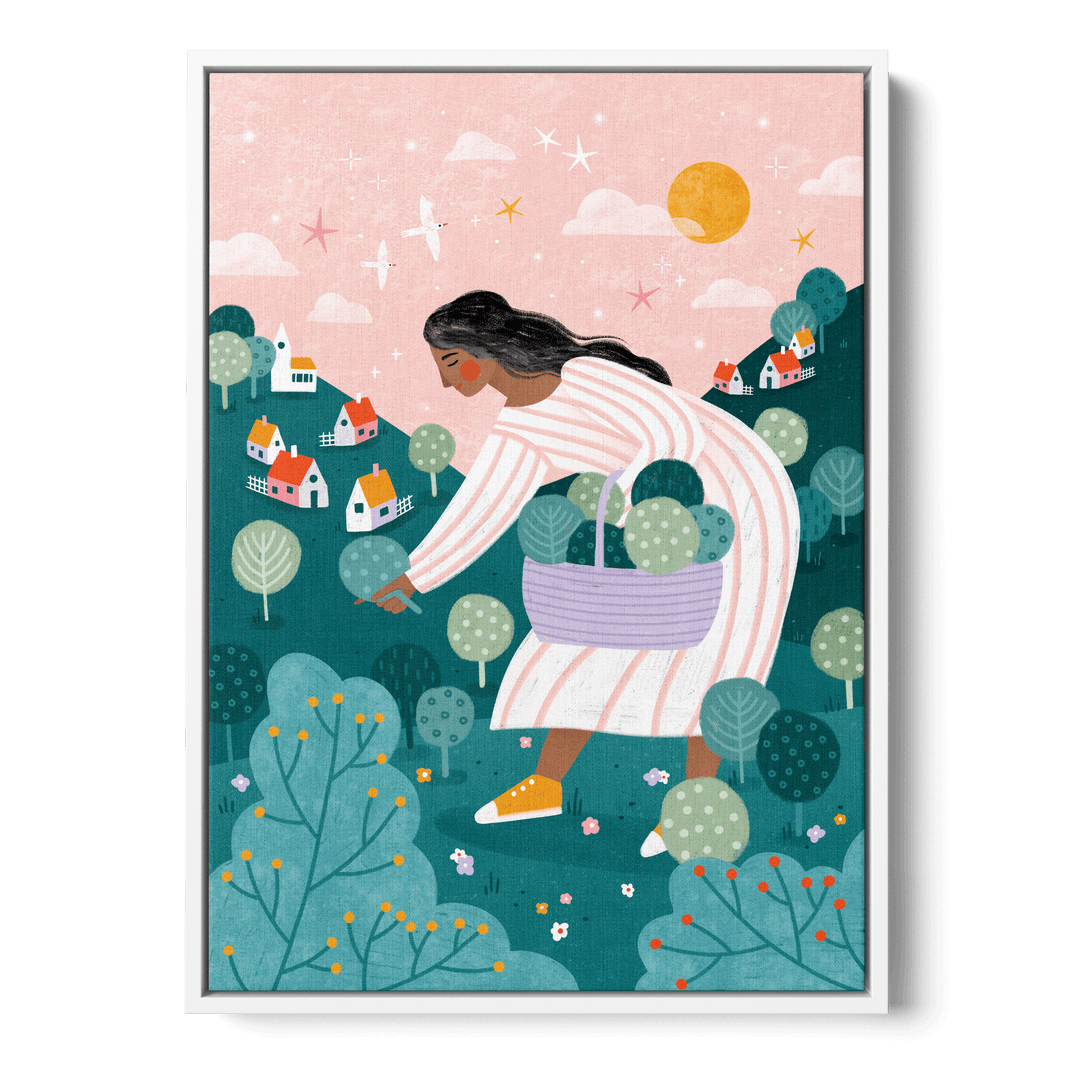 Tree Picking Canvas