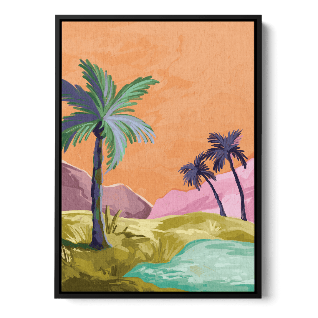 Palmtrees Canvas