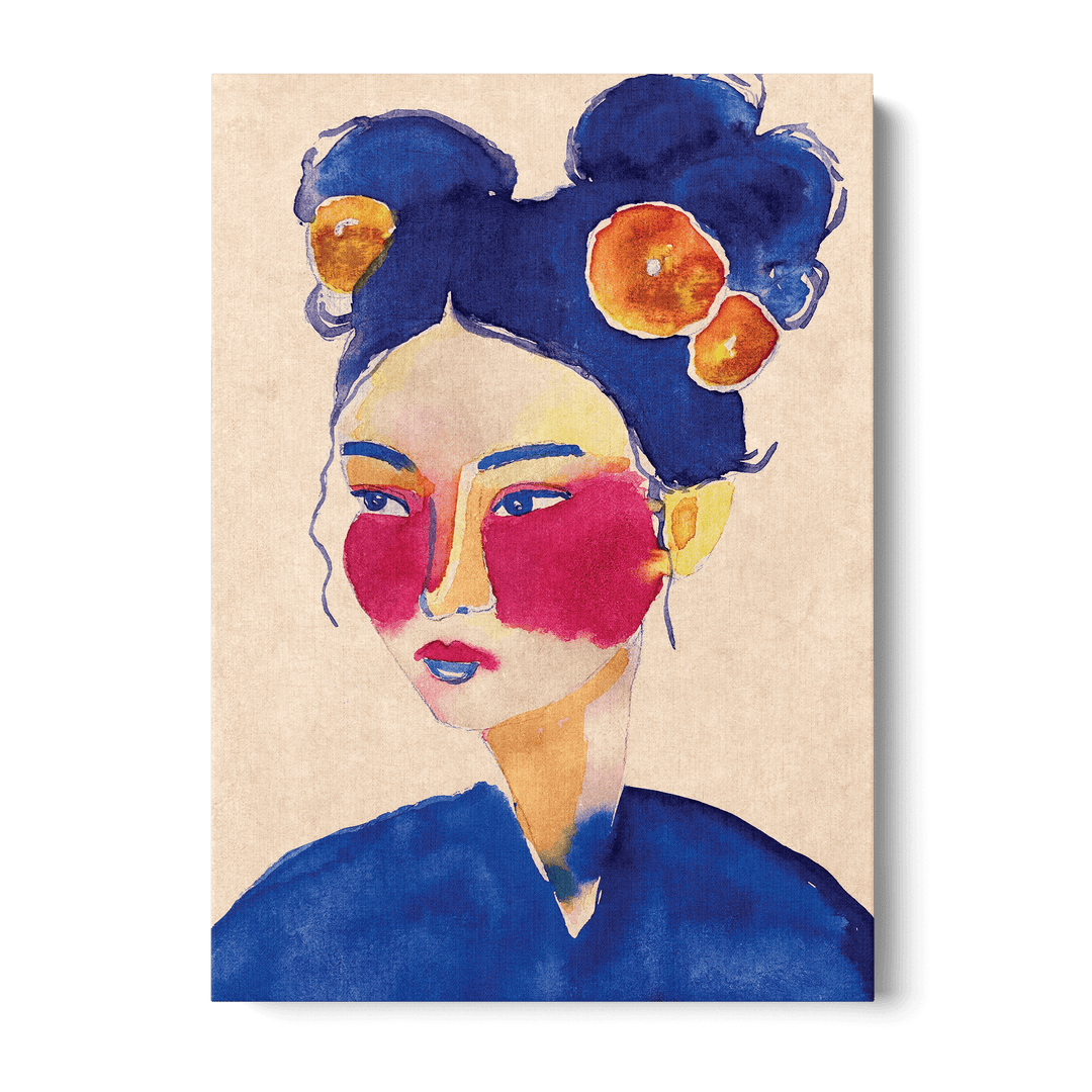 Asian Girl Canvas