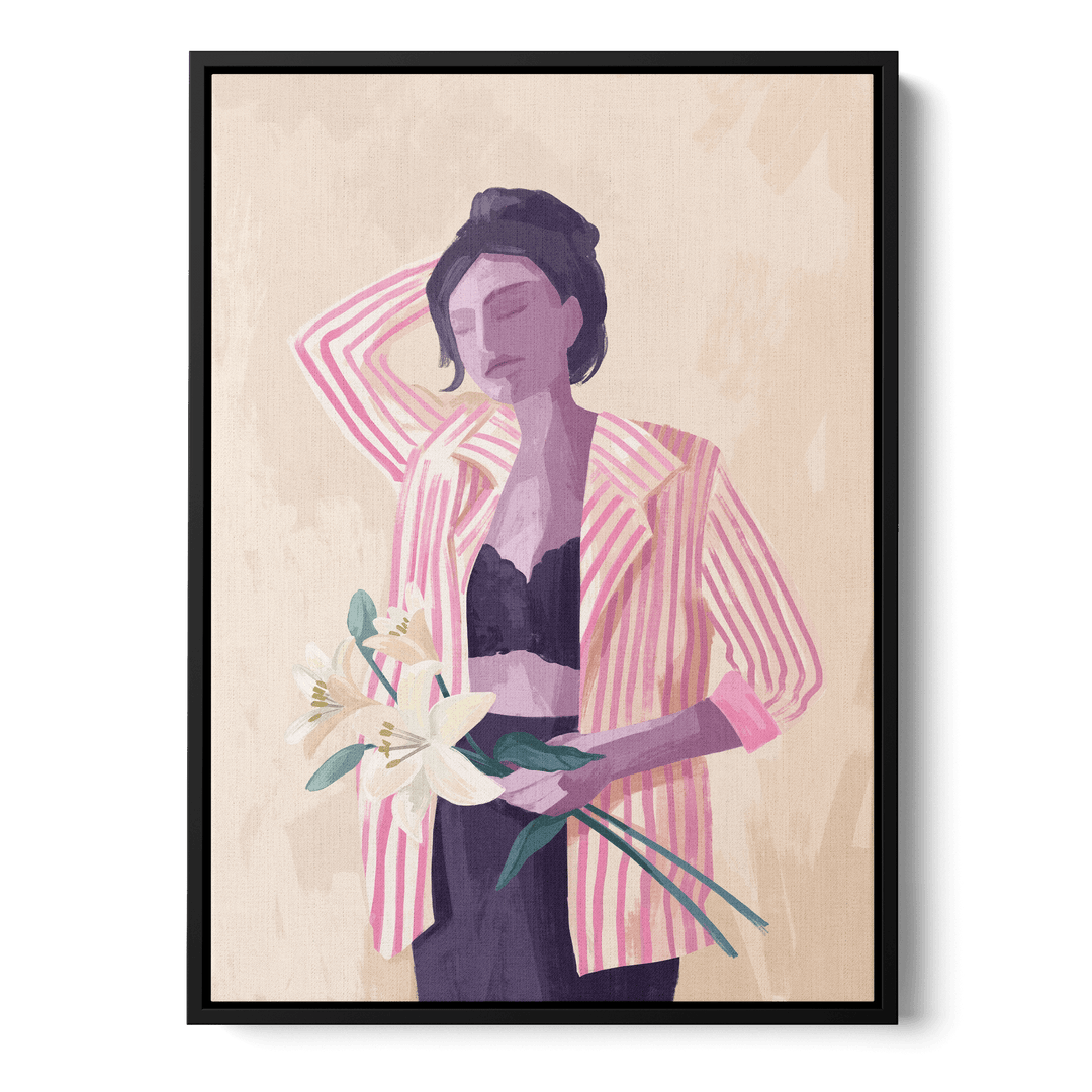 Lilly In A Jacket Canvas