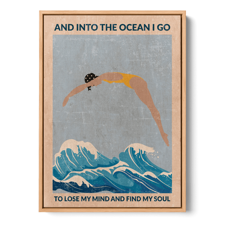 Into The Ocean Canvas
