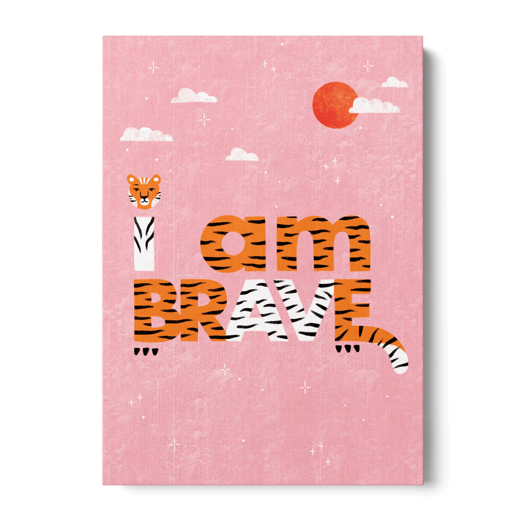 Tiger Courage Canvas