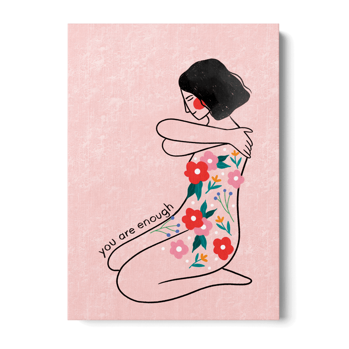 Floral Embrace Canvas