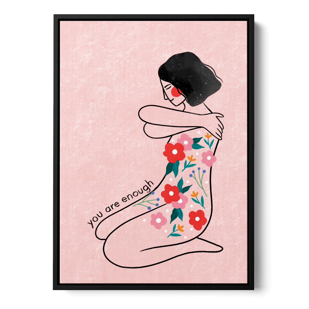 Floral Embrace Canvas