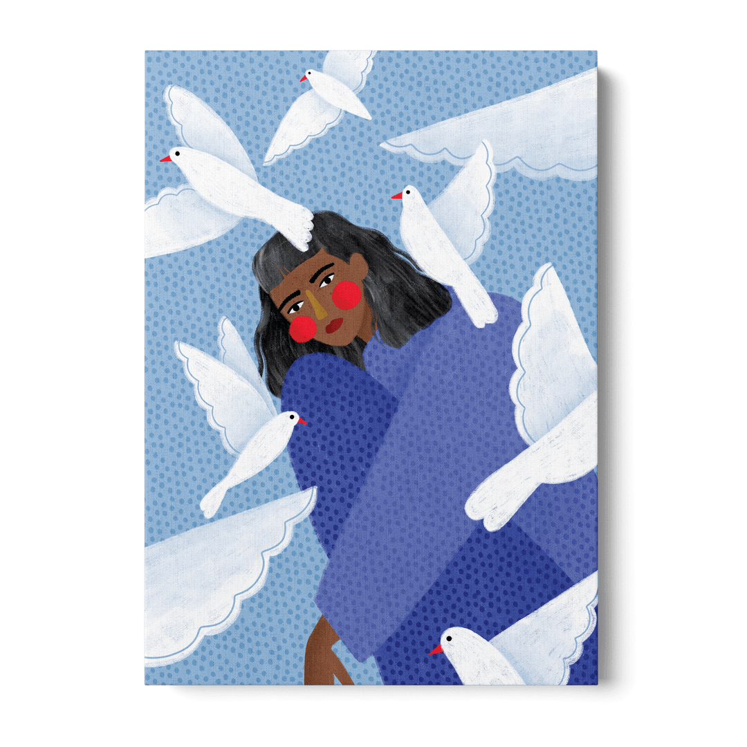 Serenity In Flight Canvas