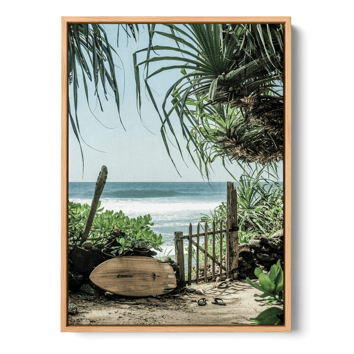Secret Beach Canvas