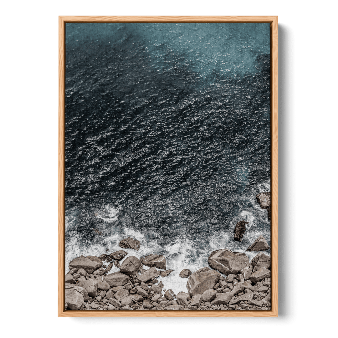 Jade Shoreline Canvas