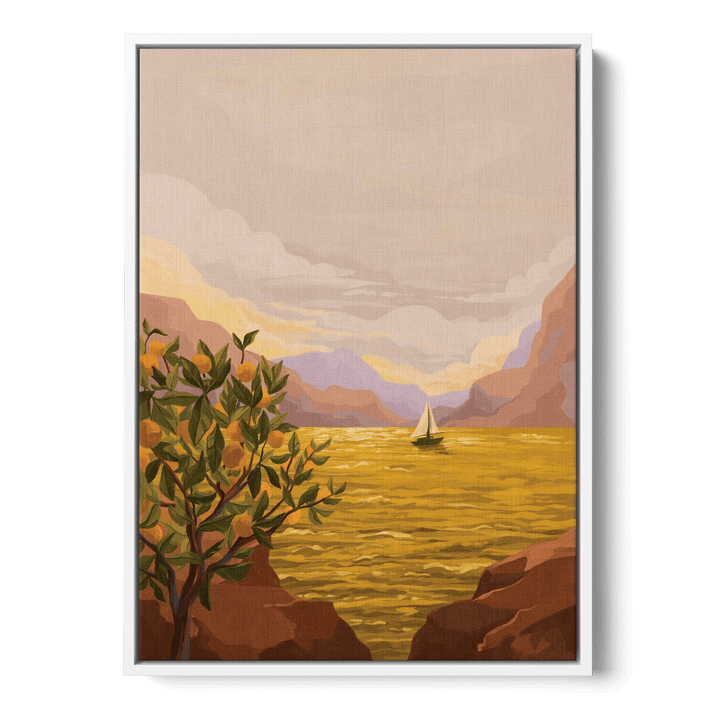 Golden Sunset Canvas