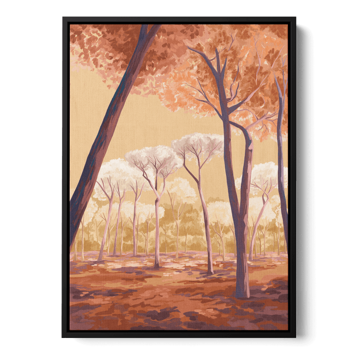 Warm Trees Canvas