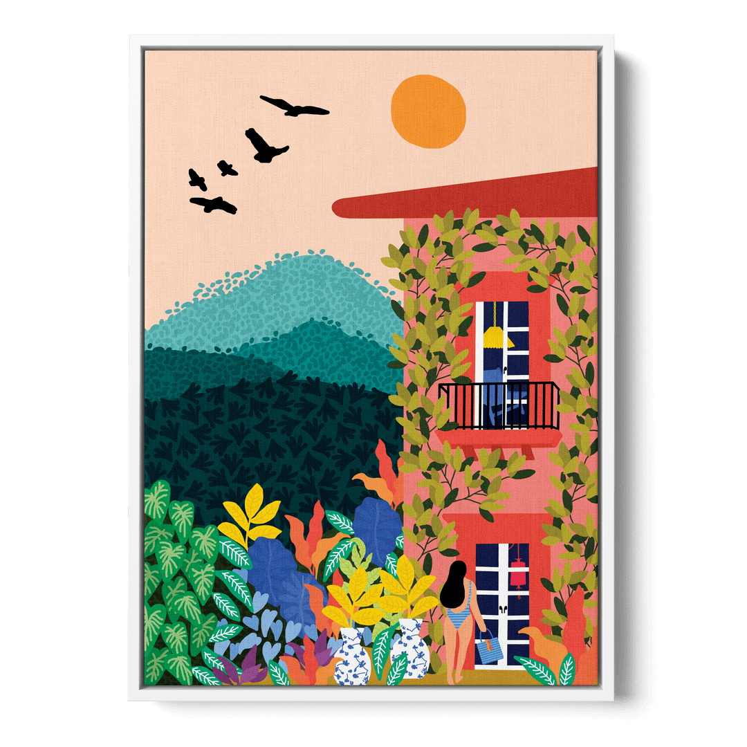 Summer House Canvas