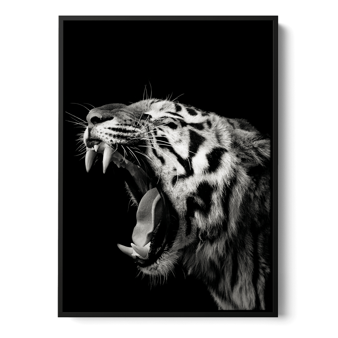 Primal Yawn Canvas