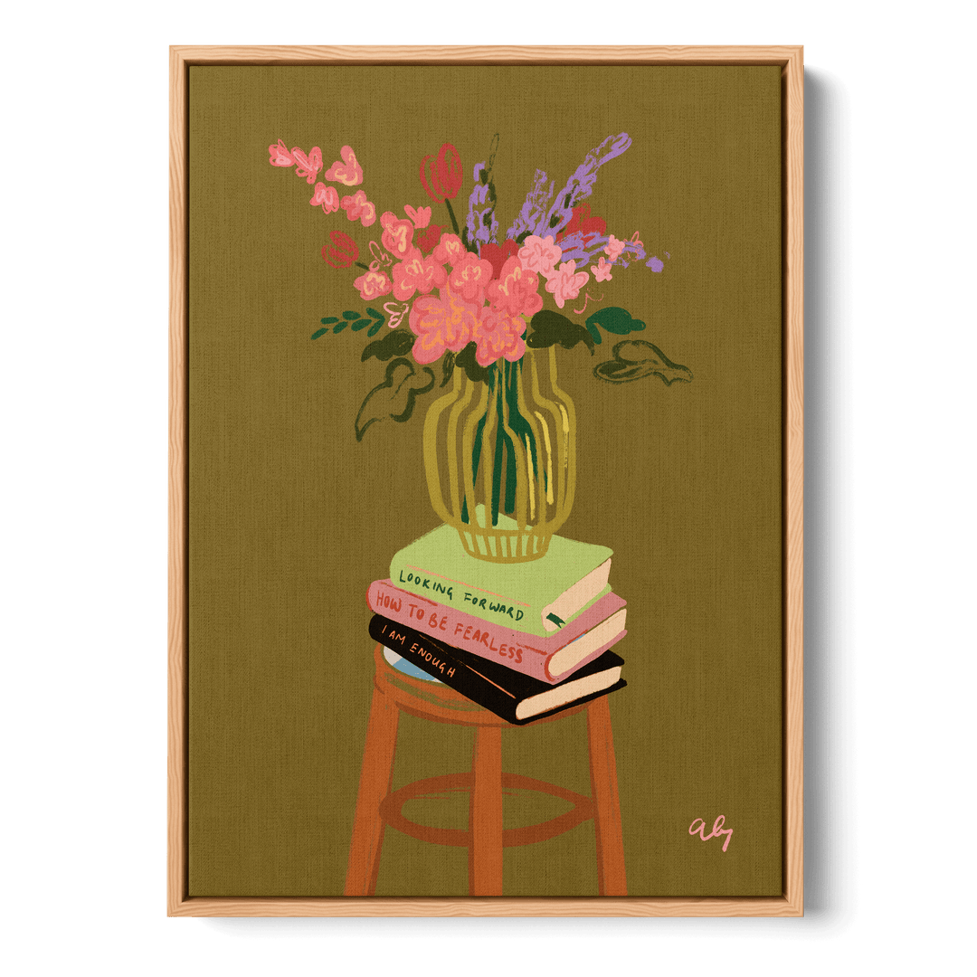 Floral Vase Canvas