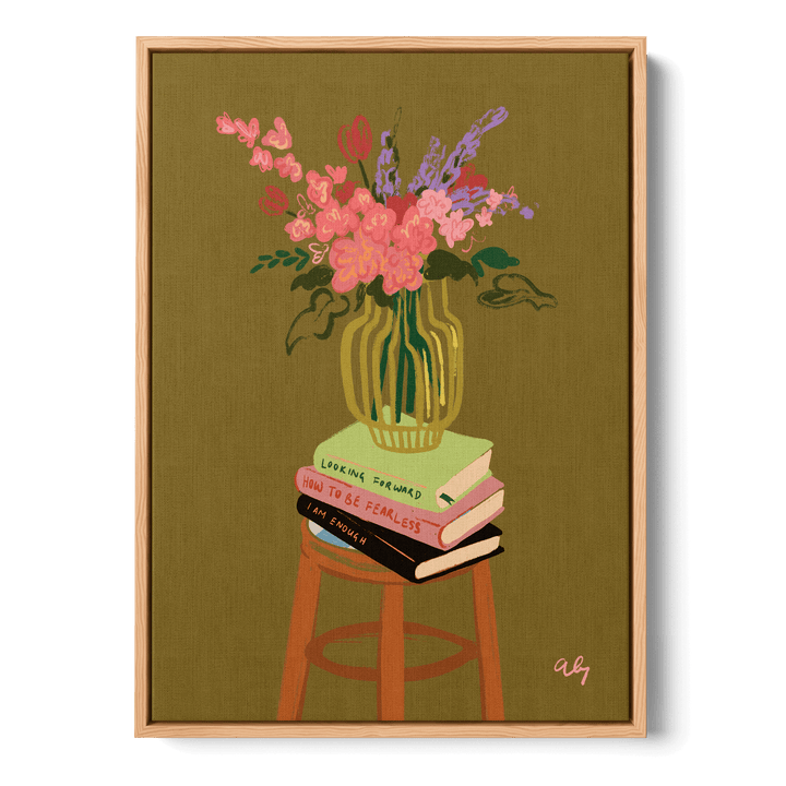 Floral Vase Canvas