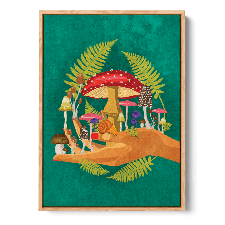 My Mushroom Cosmos Canvas