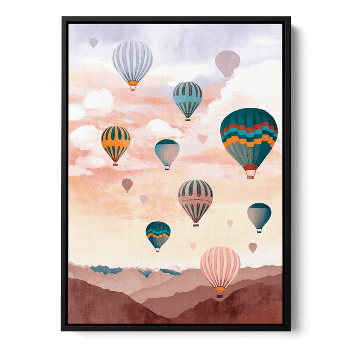 Airballoon Sky Canvas