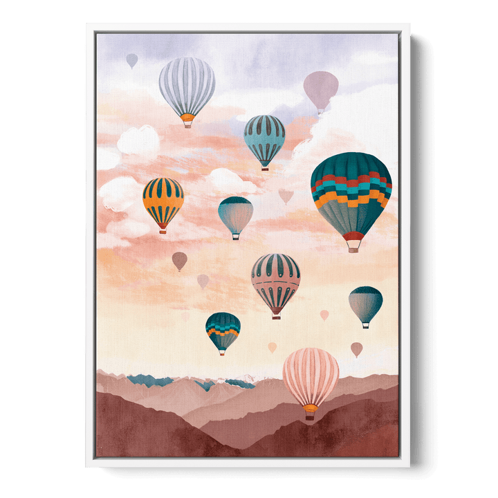 Airballoon Sky Canvas