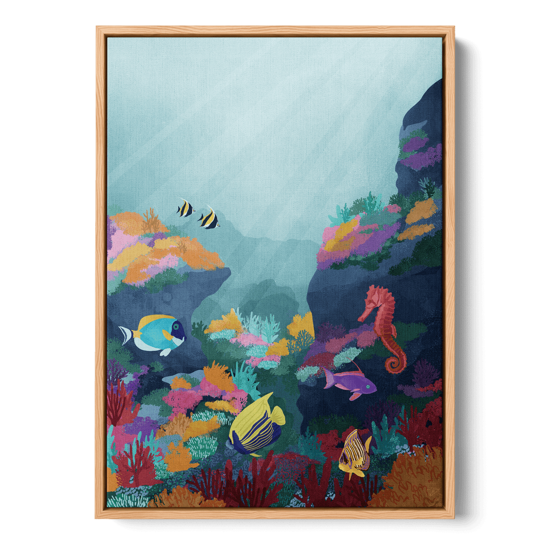 Beyond The Waves Canvas