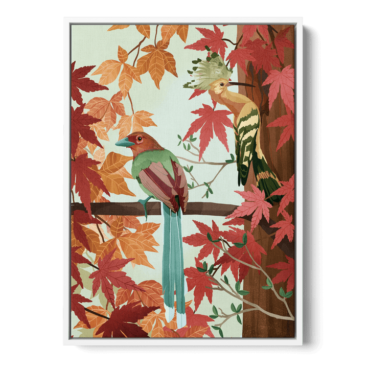 Birds Of Autumn Canvas