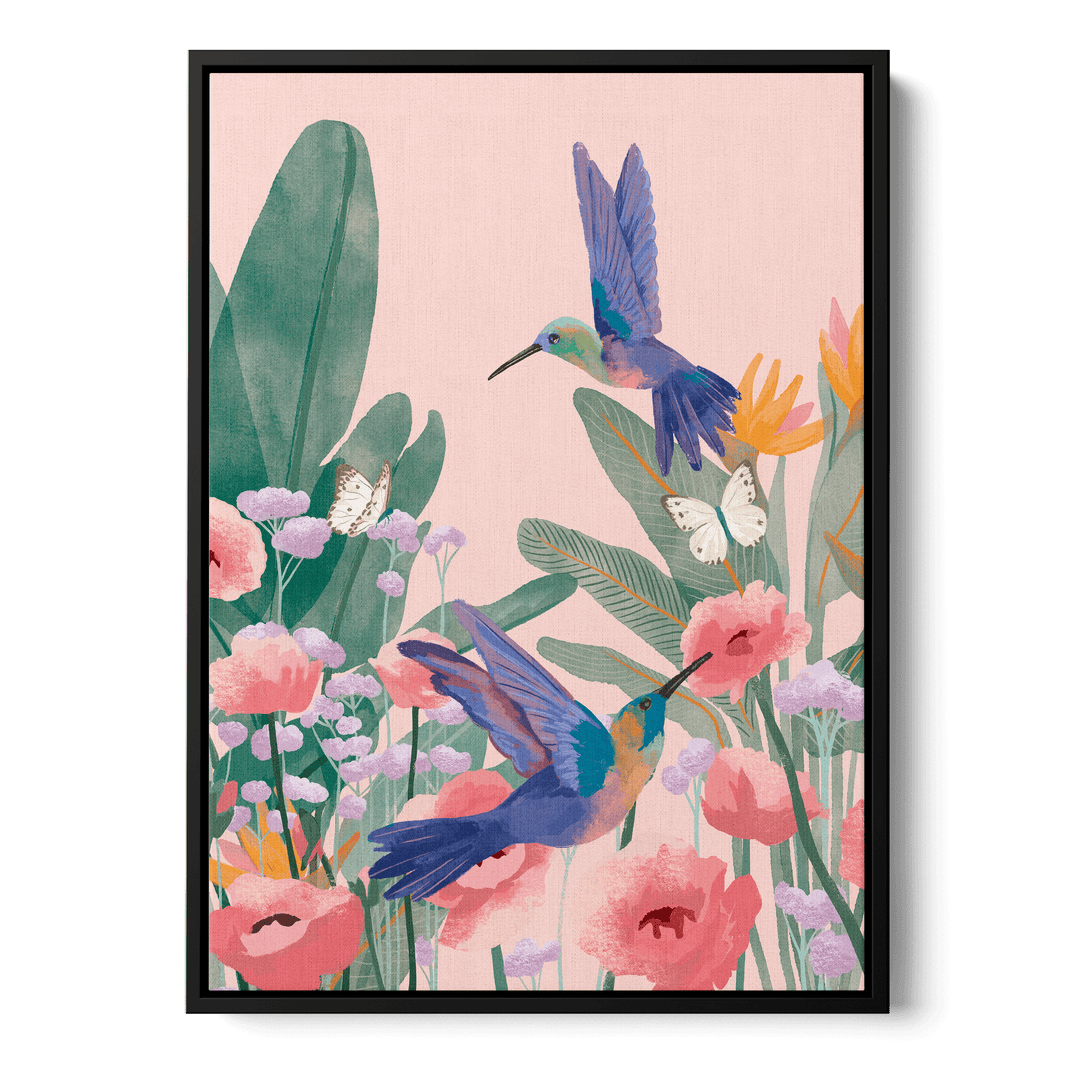 Hummingbirds Canvas