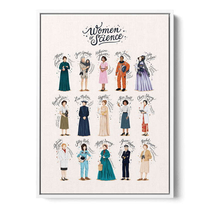 Women Of Science Canvas