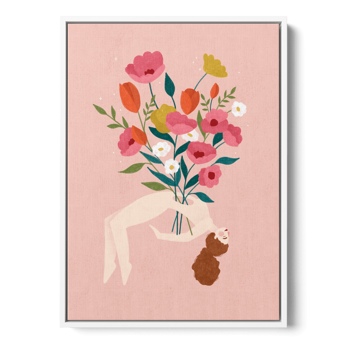 I Am A Flower Canvas