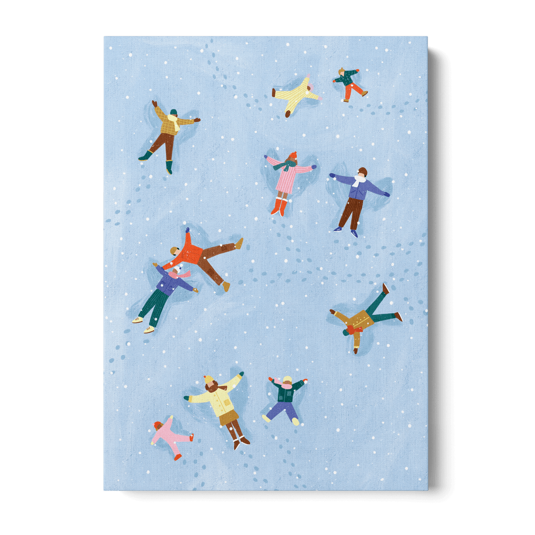 Snow Angels Canvas