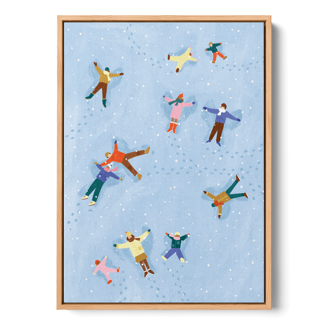 Snow Angels Canvas