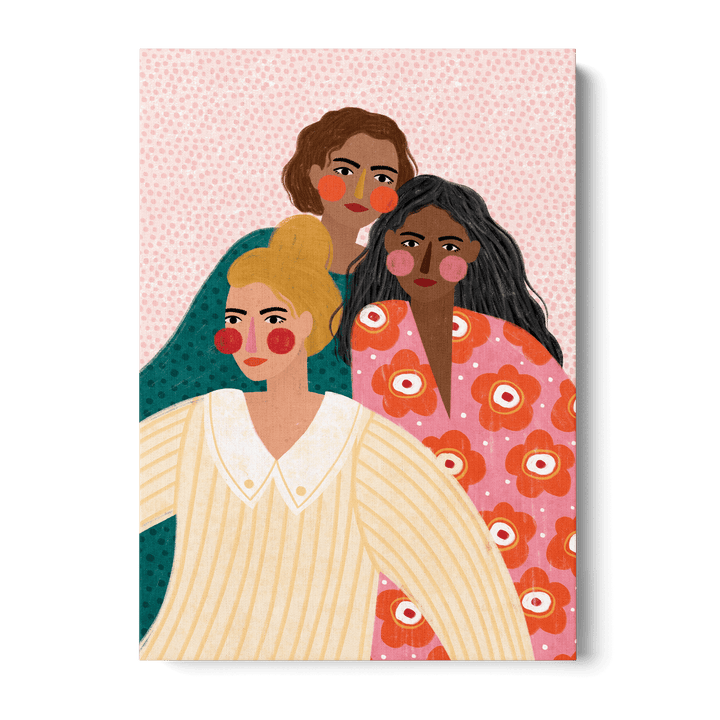 Girl Friends Canvas