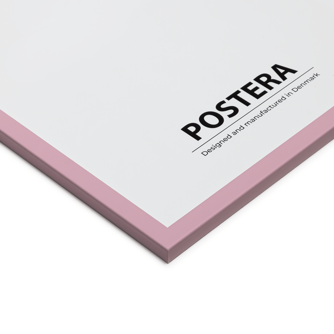 Gammelrosa ramme - B2