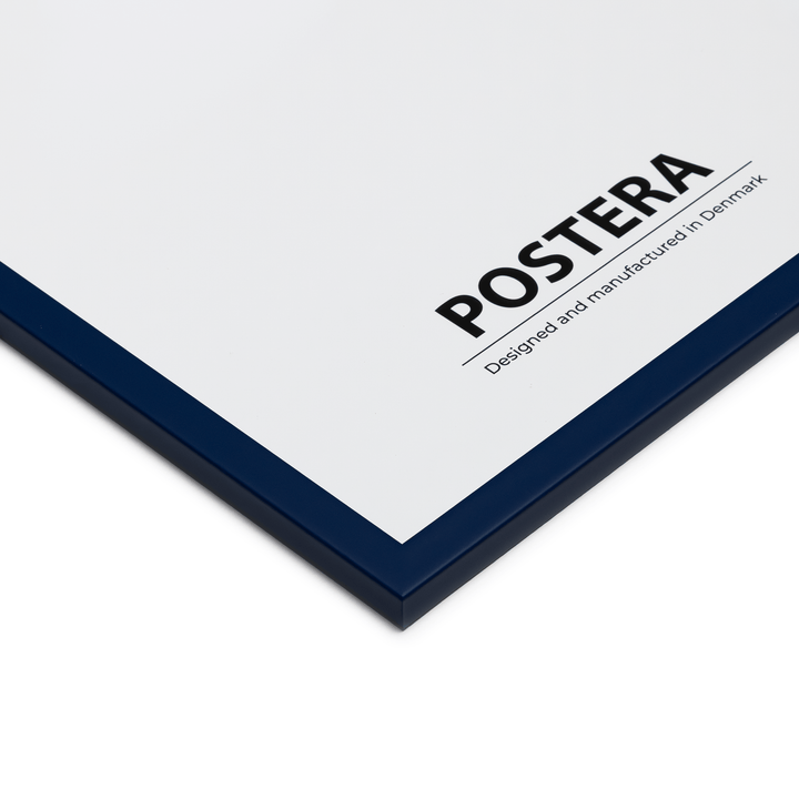 Mørkeblå ramme - B2