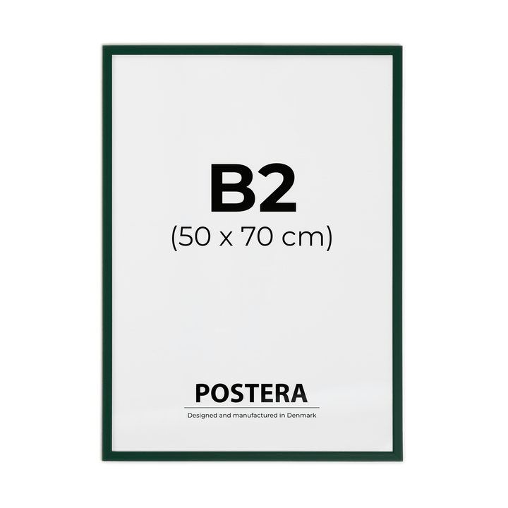 Mørkegrønn ramme - B2