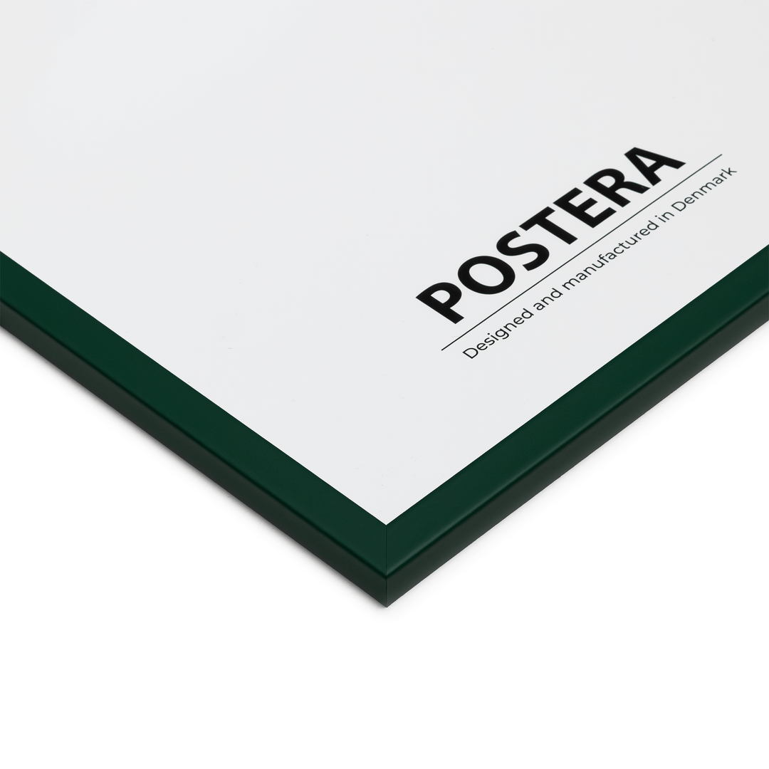 Mørkegrønn ramme - A4