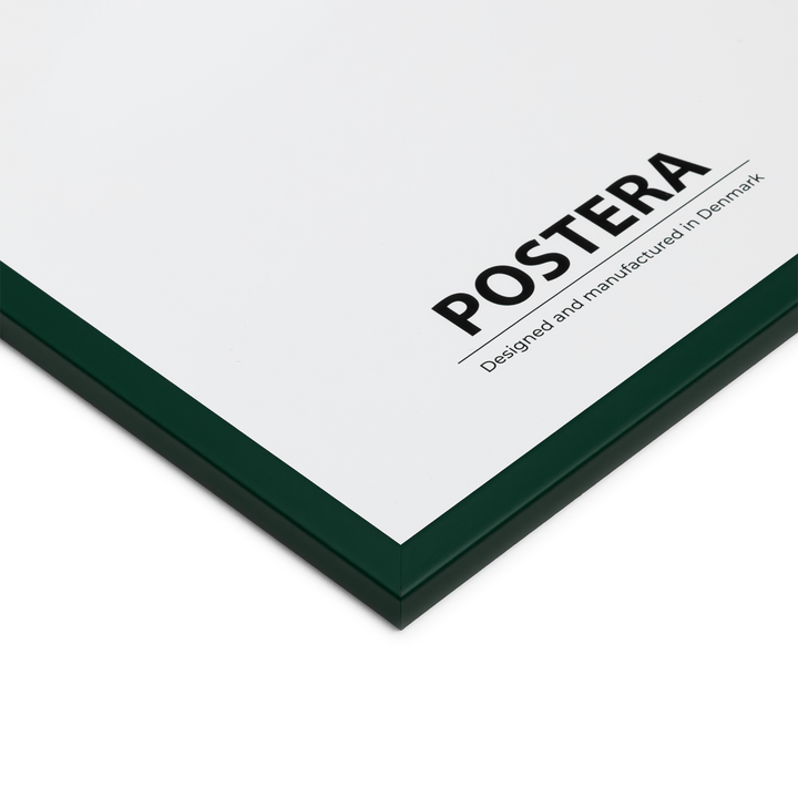 Mørkegrønn ramme - A3