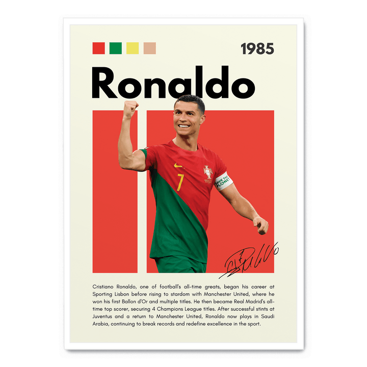 Cristiano Ronaldo Football Icons