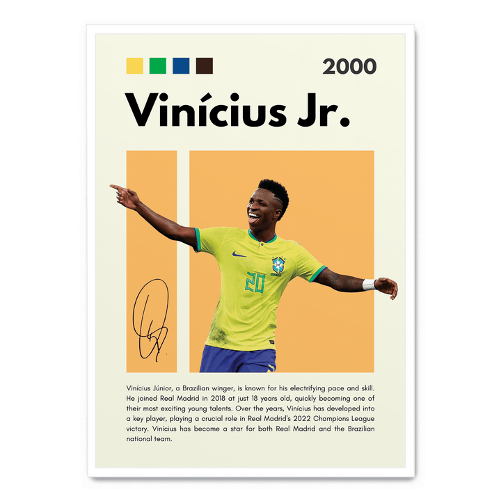 Vinícius Jr. Football Icons